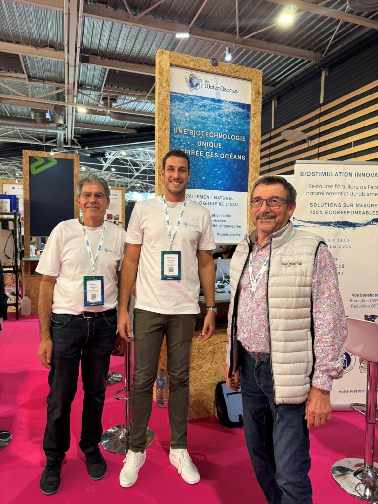 L'équipe Novpool au salon Pollutec 2025